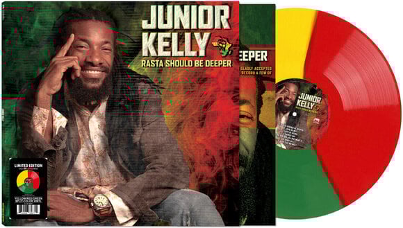 LP ploča Junior Kelly - Rasta Should Be Deeper (Limited Edition) (Tri- Coloured) (LP) - 1