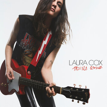 Disque vinyle Laura Cox - Trouble Coming (Limited Edition) (Red Coloured) (LP) - 1