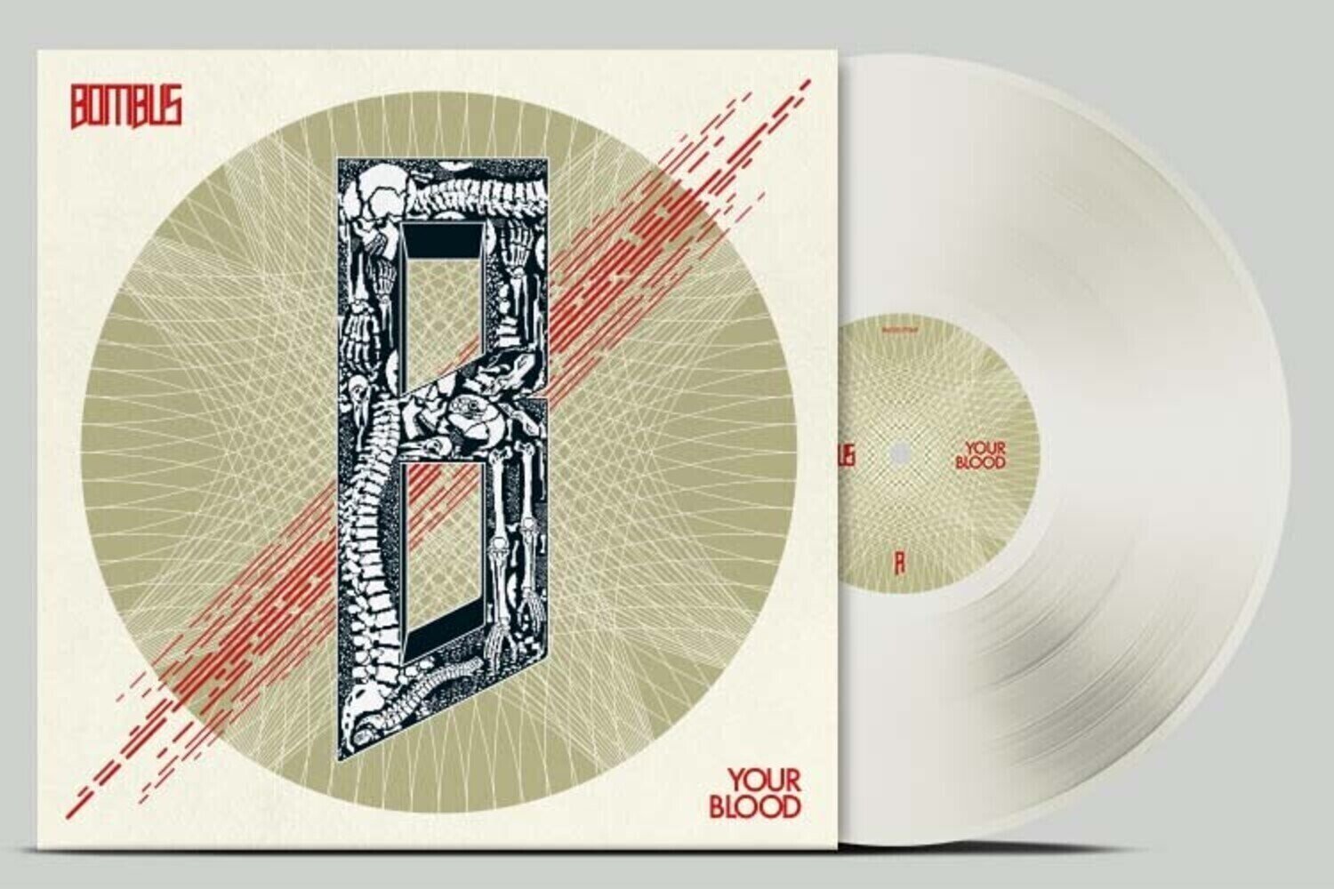 Vinyylilevy Bombus - Your Blood (Limited Edition) (White Coloured) (LP)