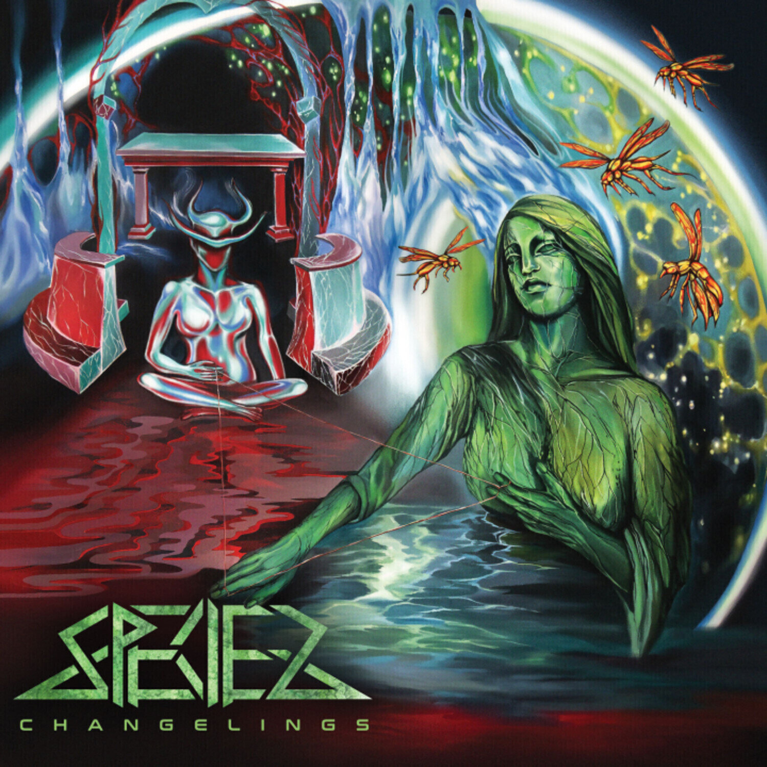 Vinyylilevy Species - Changelings (Limited Edition) (("substance" Green) Coloured) (LP)