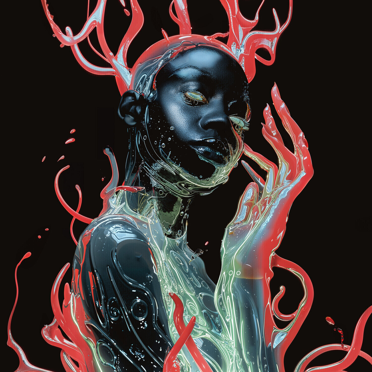 Disco de vinil Dua Saleh - I Should Call Them (Inkblot Coloured) (LP)