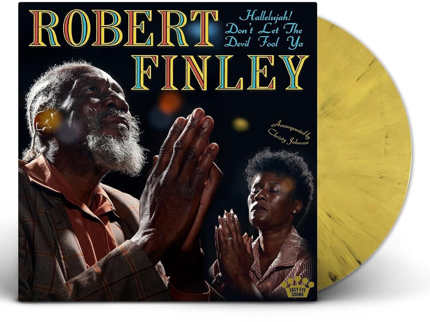 LP ploča Robert Finley - Hallelujah! Don't Let The Devil Fool Ya (Limited Edition) (Yellow & Black Marbled Coloured) (LP)
