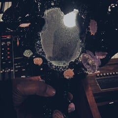 Vinyl Record Maneka - Bathes and Listens (Red Galaxy Coloured) (LP)