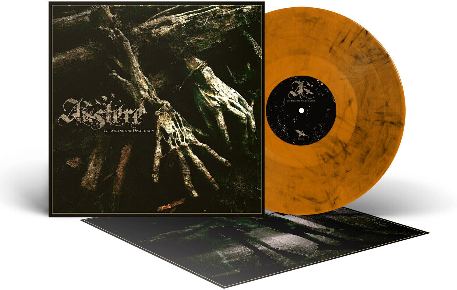 LP deska Austere - The Stillness Of Dissolution (Limited Edition) (Orange /Black Marbled Transparent Coloured) (LP)