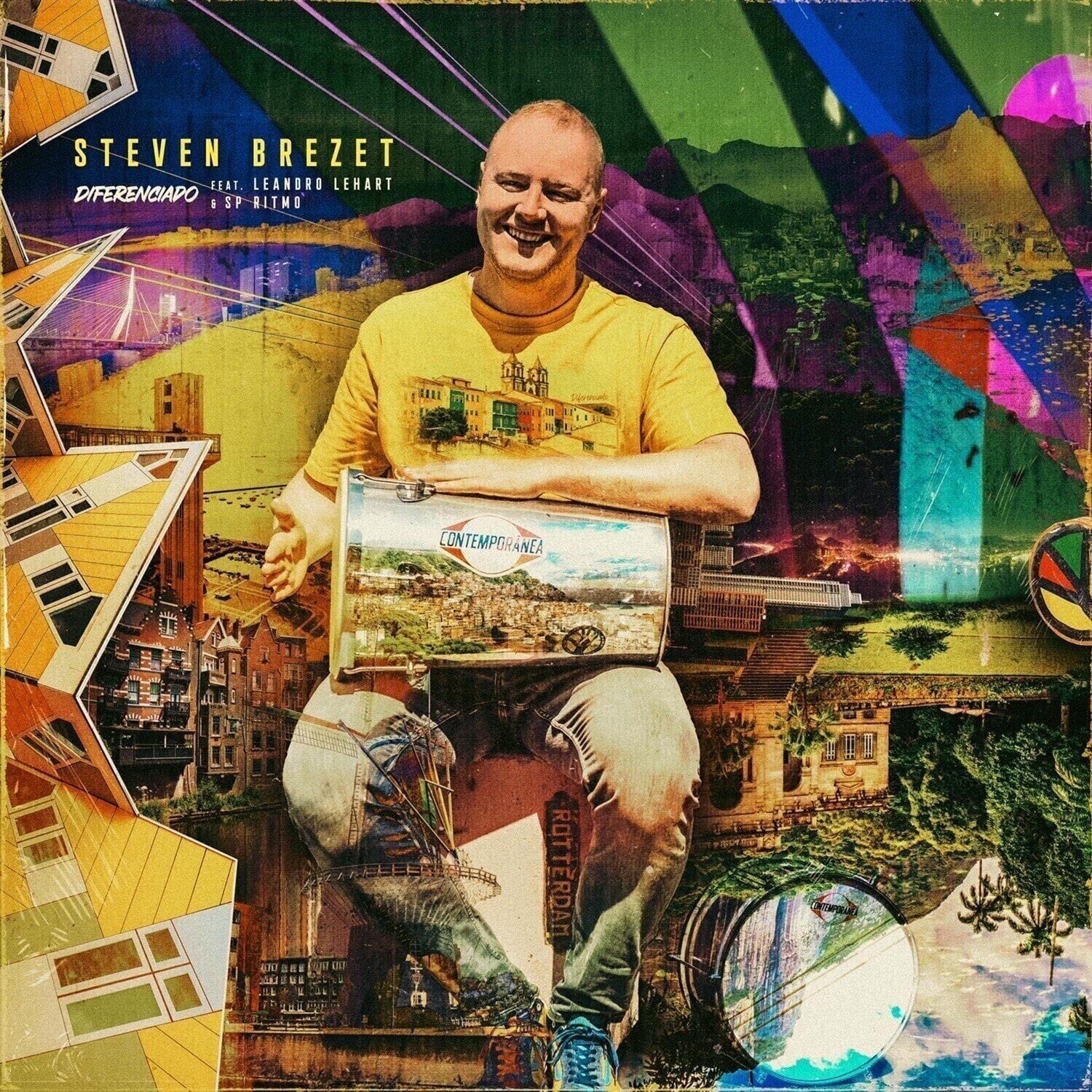 Disque vinyle Steven Brezet & Leandro Lehart & SP Ritmo - Diferenciado (Limited Edition) (LP)