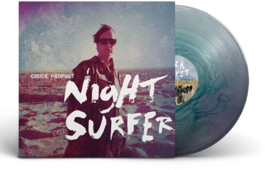 Vinyl Record Chuck Prophet - Night Surfer (Reissue) (Blue Twilight Wave Coloured) (LP) - 1