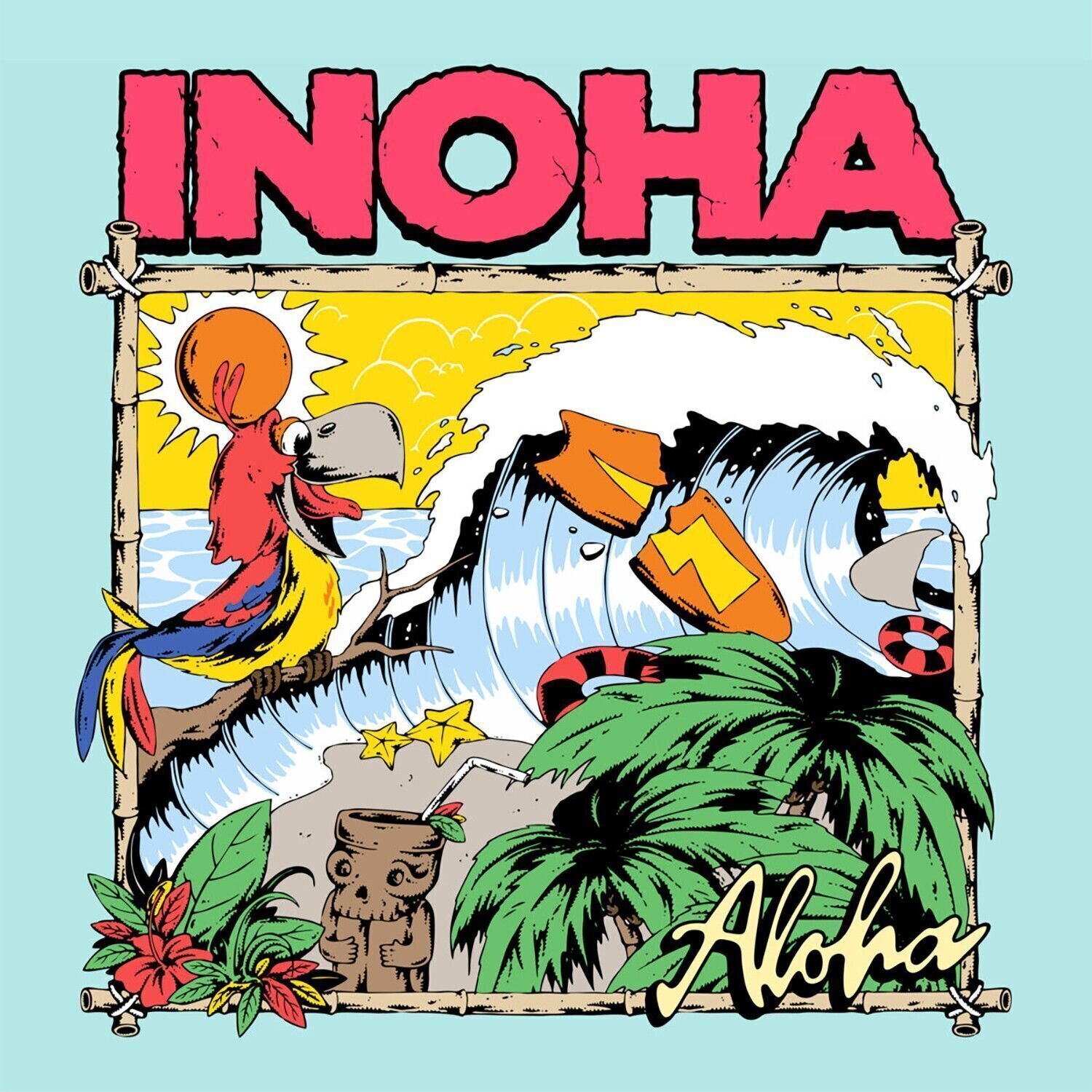 Vinyl Record Inoha - Aloha Inoha (Orange Coloured) (LP)