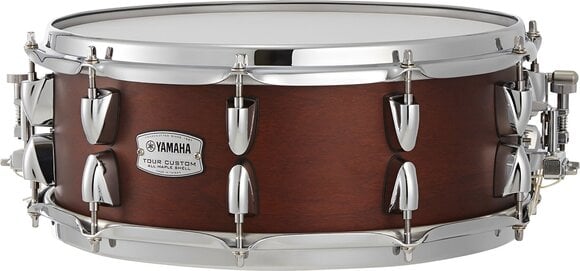 Snare Drum Yamaha Tour Custom TMS1455 14" Chocolate Satin Snare Drum - 1