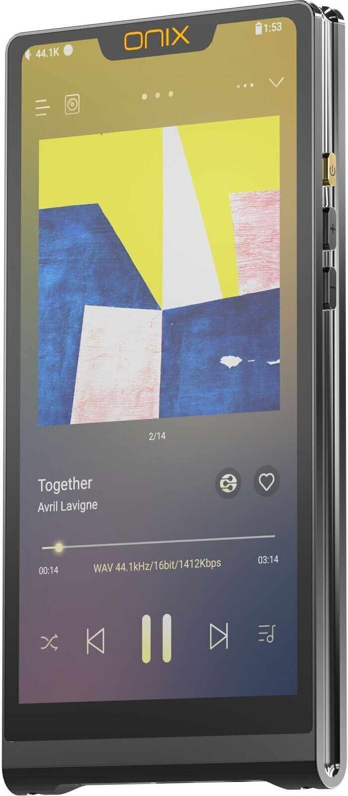 Reproductor de música portátil ONIX XM10 LTD Reproductor de música Black