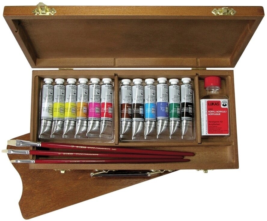 Akryylimaali Lukas Cryl Studio Set of Acrylic Paints 12 x 20 ml