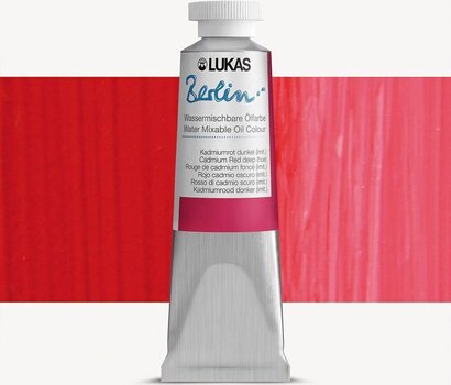 Χρώμα λαδιού Lukas Berlin Λαδομπογιά Cadmium Red Deep 200 ml 1 τεμ. - 1