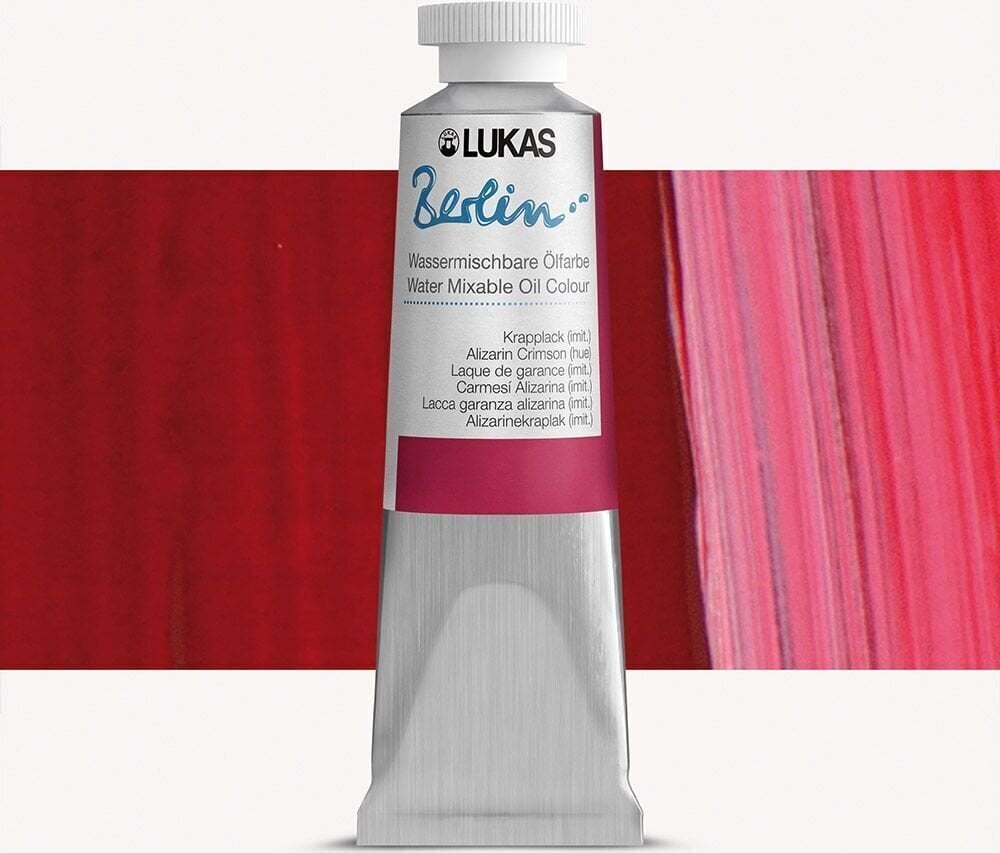 Χρώμα λαδιού Lukas Berlin Λαδομπογιά Crimson Alizarin Hue 200 ml 1 τεμ.