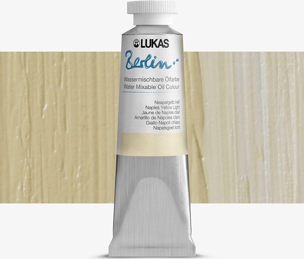 Öljyväri Lukas Berlin Öljymaali Naples Yellow Light 200 ml 1 kpl