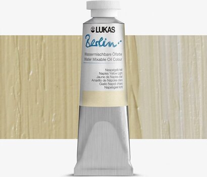 Öljyväri Lukas Berlin Öljymaali Naples Yellow Light 200 ml 1 kpl - 1