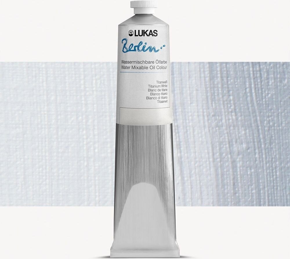Χρώμα λαδιού Lukas Berlin Λαδομπογιά Titanium White 200 ml 1 τεμ.