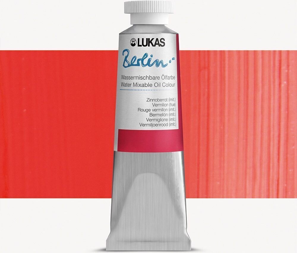 Öljyväri Lukas Berlin Öljymaali Vermilion Hue 200 ml 1 kpl