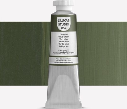 Χρώμα λαδιού Lukas Studio Λαδομπογιά Olive Green 37 ml 1 τεμ. - 1