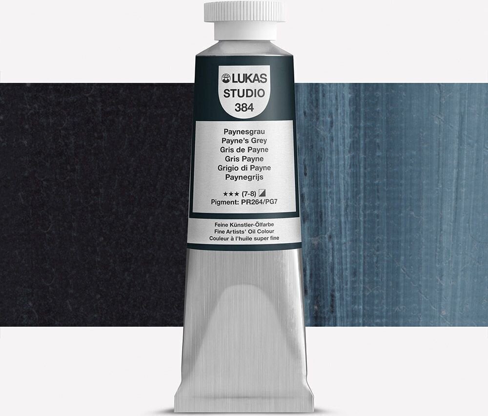 Χρώμα λαδιού Lukas Studio Λαδομπογιά Payne Grey 37 ml 1 τεμ.