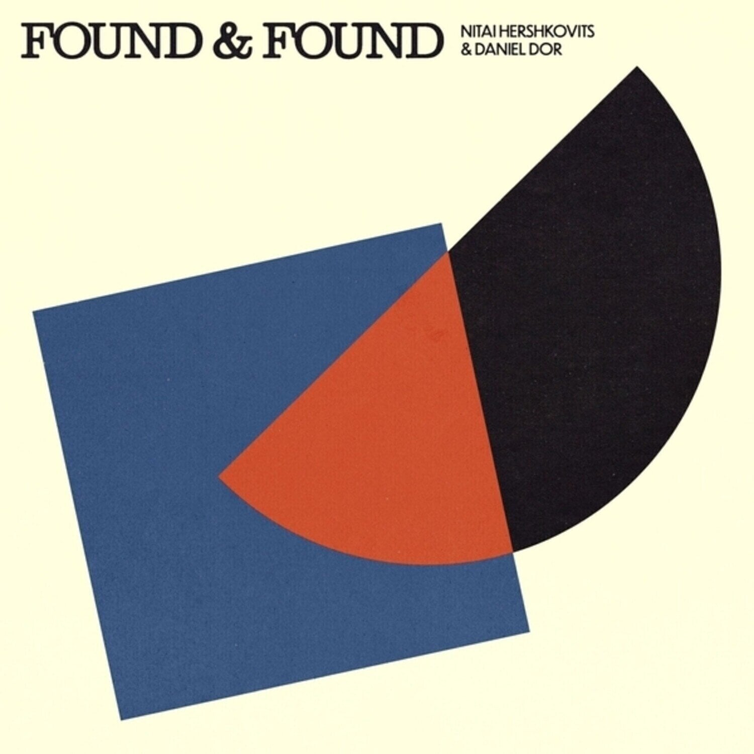 Vinyl Record Nitai Hershkovits & Daniel Dor - Found & Found (LP)
