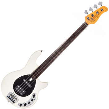 Fretless Bassguitar Sire Marcus Miller Z7-4 FL Antique White Fretless Bassguitar - 1