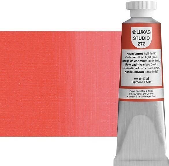 Farba olejna Lukas Studio Farba olejna Cadmium Red Light Hue 37 ml 1 szt.