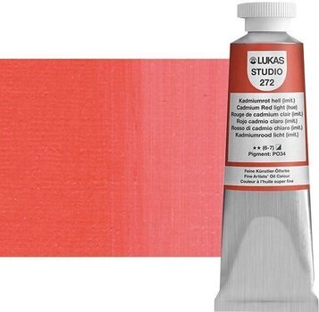 Farba olejna Lukas Studio Farba olejna Cadmium Red Light Hue 37 ml 1 szt. - 1
