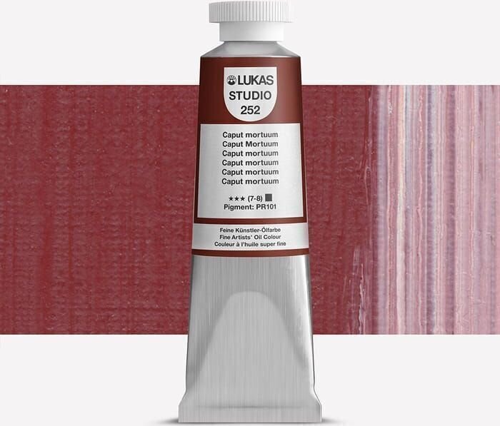 Χρώμα λαδιού Lukas Studio Λαδομπογιά Caput Mortuum 37 ml 1 τεμ.