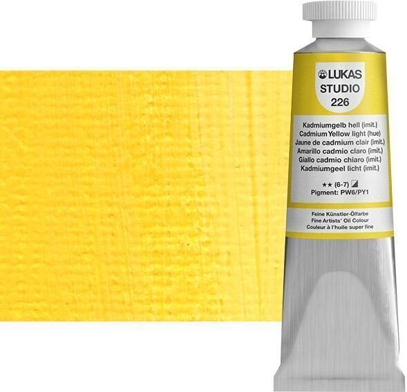 Χρώμα λαδιού Lukas Studio Λαδομπογιά Cadmium Yellow Hue 37 ml 1 τεμ.