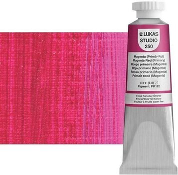 Χρώμα λαδιού Lukas Studio Λαδομπογιά Magenta Red Primary 37 ml 1 τεμ. - 1