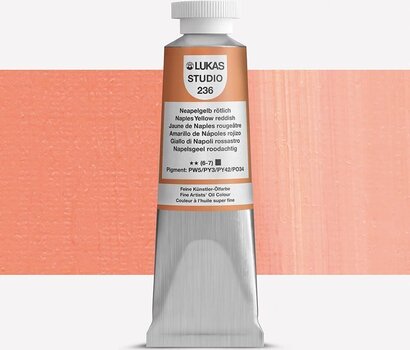 Χρώμα λαδιού Lukas Studio Λαδομπογιά Naples Yellow Reddish 37 ml 1 τεμ. - 1