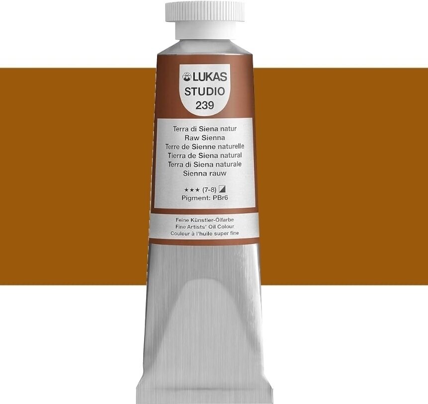 Χρώμα λαδιού Lukas Studio Λαδομπογιά Raw Sienna 37 ml 1 τεμ.