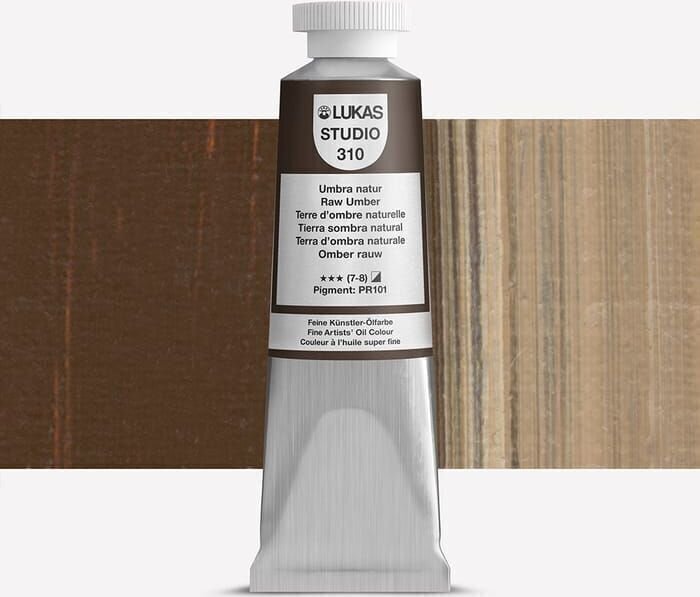 Χρώμα λαδιού Lukas Studio Λαδομπογιά Raw Umber 37 ml 1 τεμ.