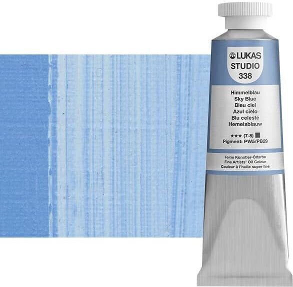 Χρώμα λαδιού Lukas Studio Λαδομπογιά Sky Blue 37 ml 1 τεμ.