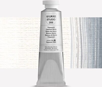 Χρώμα λαδιού Lukas Studio Λαδομπογιά Titanium White 37 ml 1 τεμ. - 1
