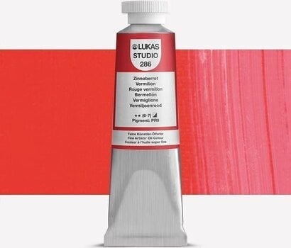 Χρώμα λαδιού Lukas Studio Λαδομπογιά Vermilion 37 ml 1 τεμ. - 1