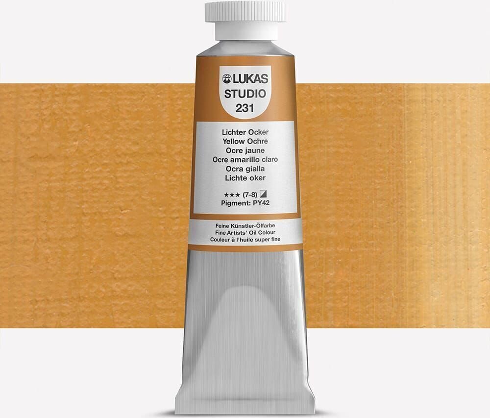 Χρώμα λαδιού Lukas Studio Λαδομπογιά Yellow Ochre 37 ml 1 τεμ.