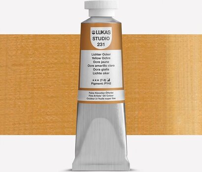 Χρώμα λαδιού Lukas Studio Λαδομπογιά Yellow Ochre 37 ml 1 τεμ. - 1