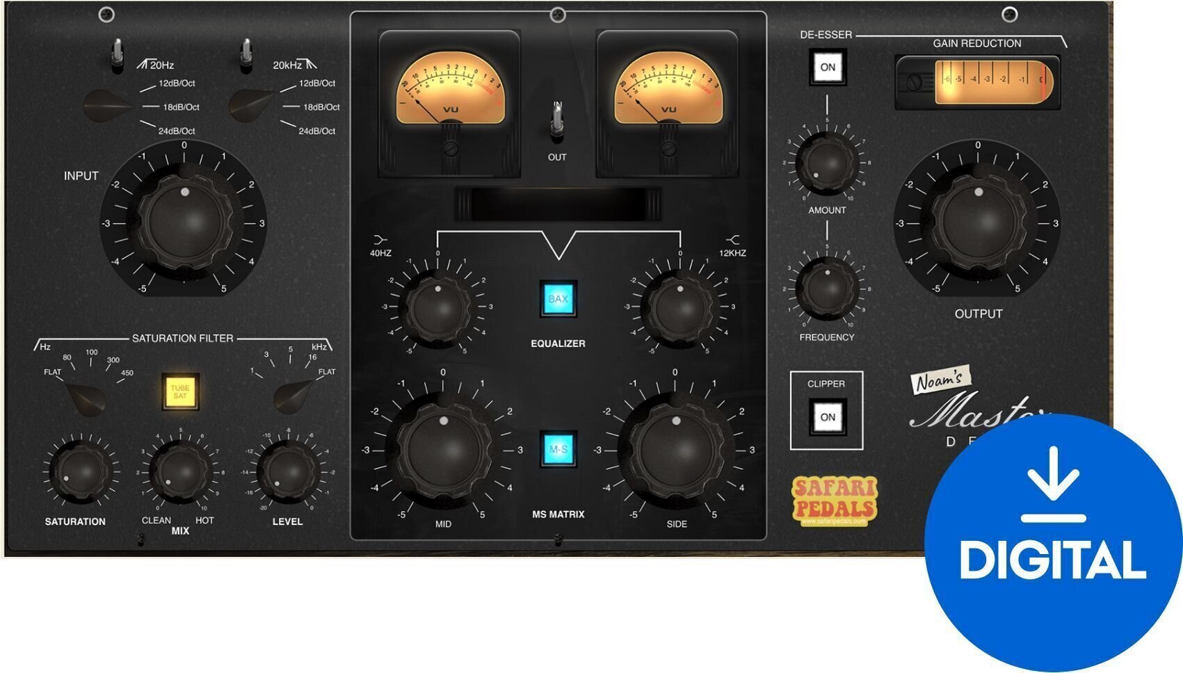Software Plug-In FX Processor Safari Audio Noam's Mastering Console (Digital product)