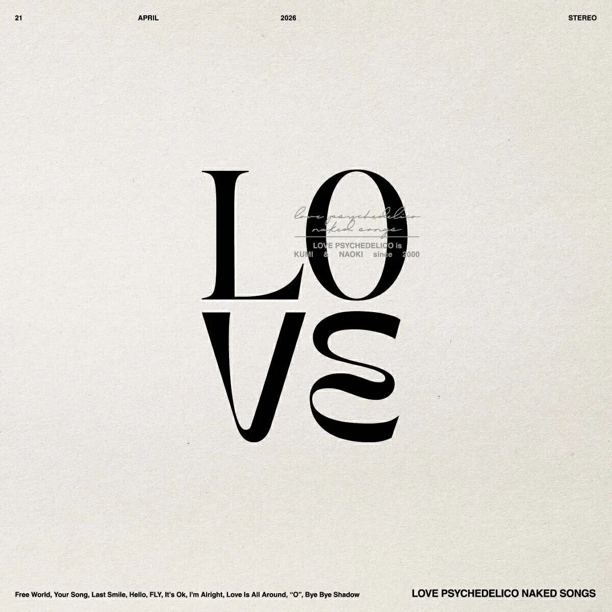 LP ploča Love Psychedelico - Love Psychedelico Naked Songs (LP)