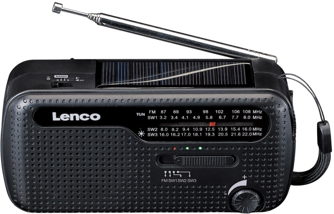Retro radio Lenco MCR-113BK Black Retro radio