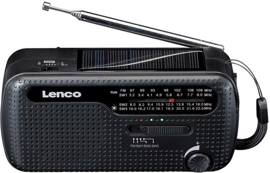 Retro radio Lenco MCR-113BK Black Retro radio - 1