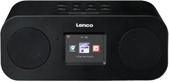 Rádio na Internet Lenco DIR-121BK Black Rádio na Internet - 1