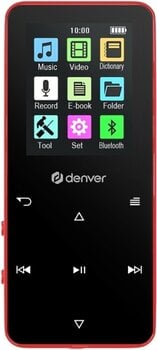 Portable Music Player Denver MP-1830R Red - 1