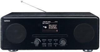 Home Sound System Lenco DIR-261BK Black Hi-Fi CD Player