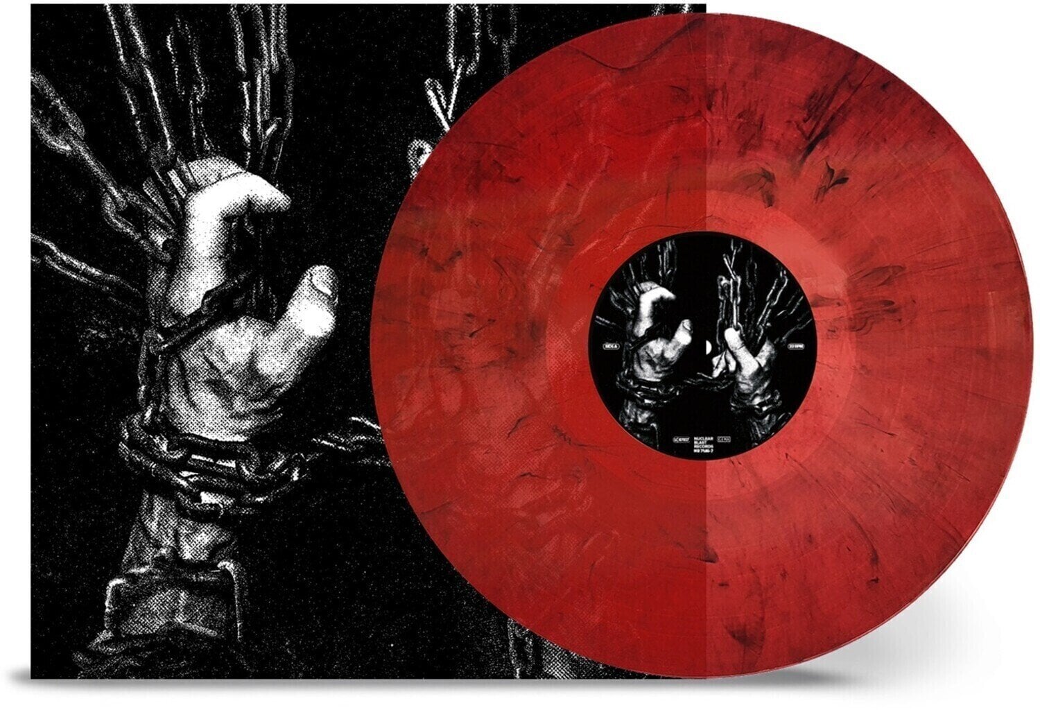 LP deska Neckbreakker - Within The Viscera (Red Transparent with Black Marble Coloured) (LP)