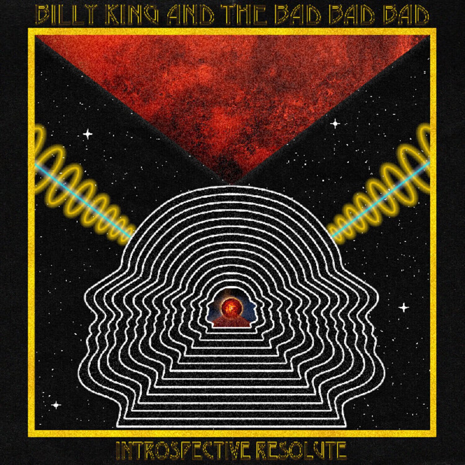 Disco de vinilo Billy King & The Bad Bad Bad - Introspective Resolute (Limited Edition) (LP)