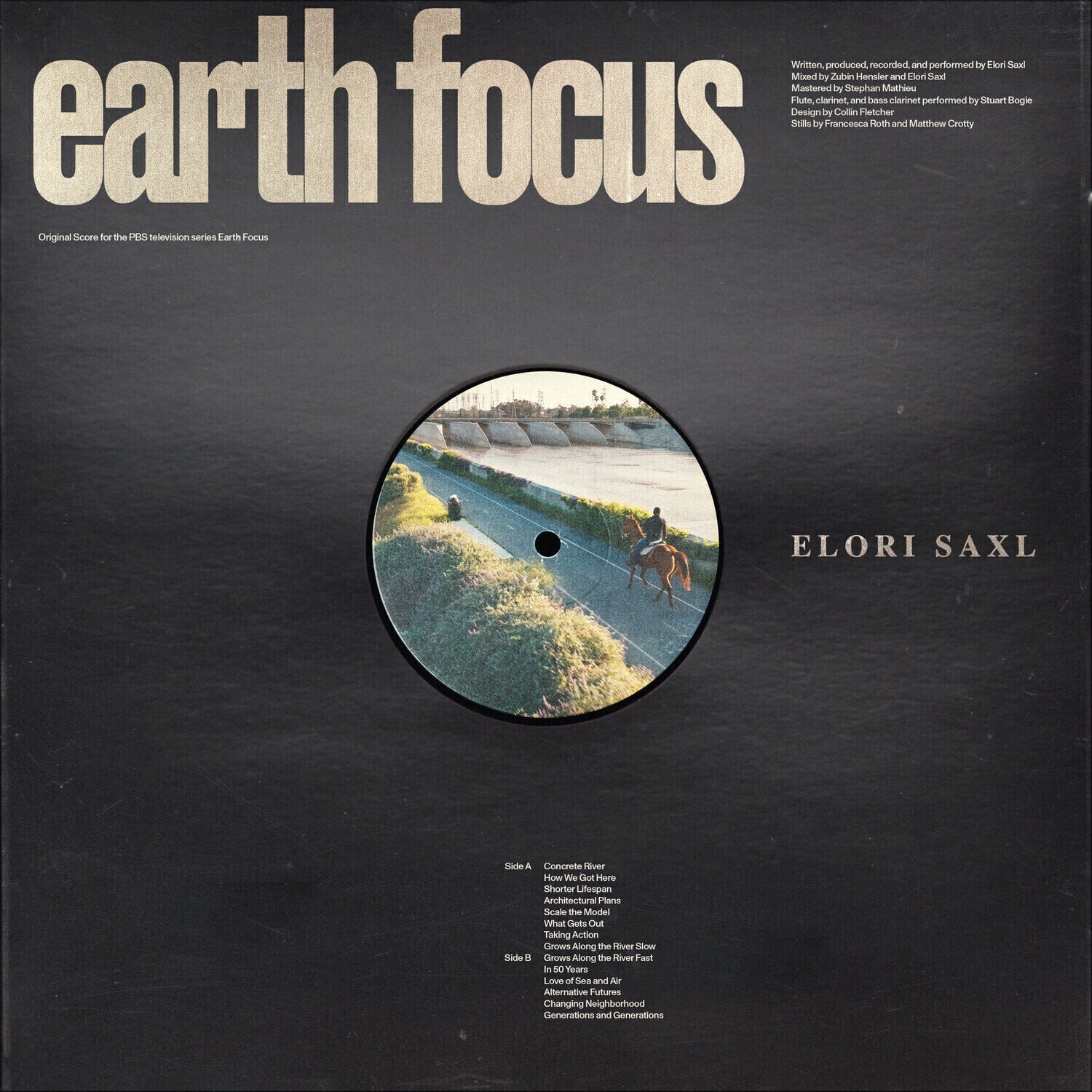 Vinylskiva Elori Saxl - Earth Focus (Original Score For The Pbs Television Series) (LP)