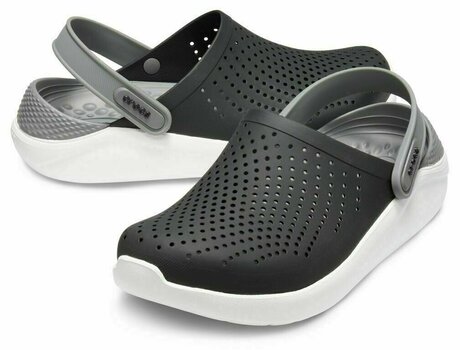 Unisex cipele za jedrenje Crocs LiteRide Clog Black/Smoke 42-43 - 1