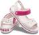 Dječje cipele za jedrenje Crocs Kids' Crocband Sandal Barely Pink/Candy Pink 29-30