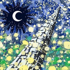 Disco de vinil Fax Gang & 파란노을 - Scattersun (Limited Edition) (In Blue Teal Sun Coloured) (LP)